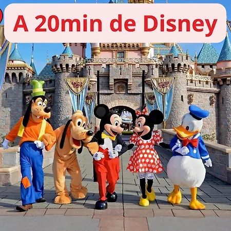 Appartement T3 En Bord De Marne, Centre Proche Disneyland&paris *